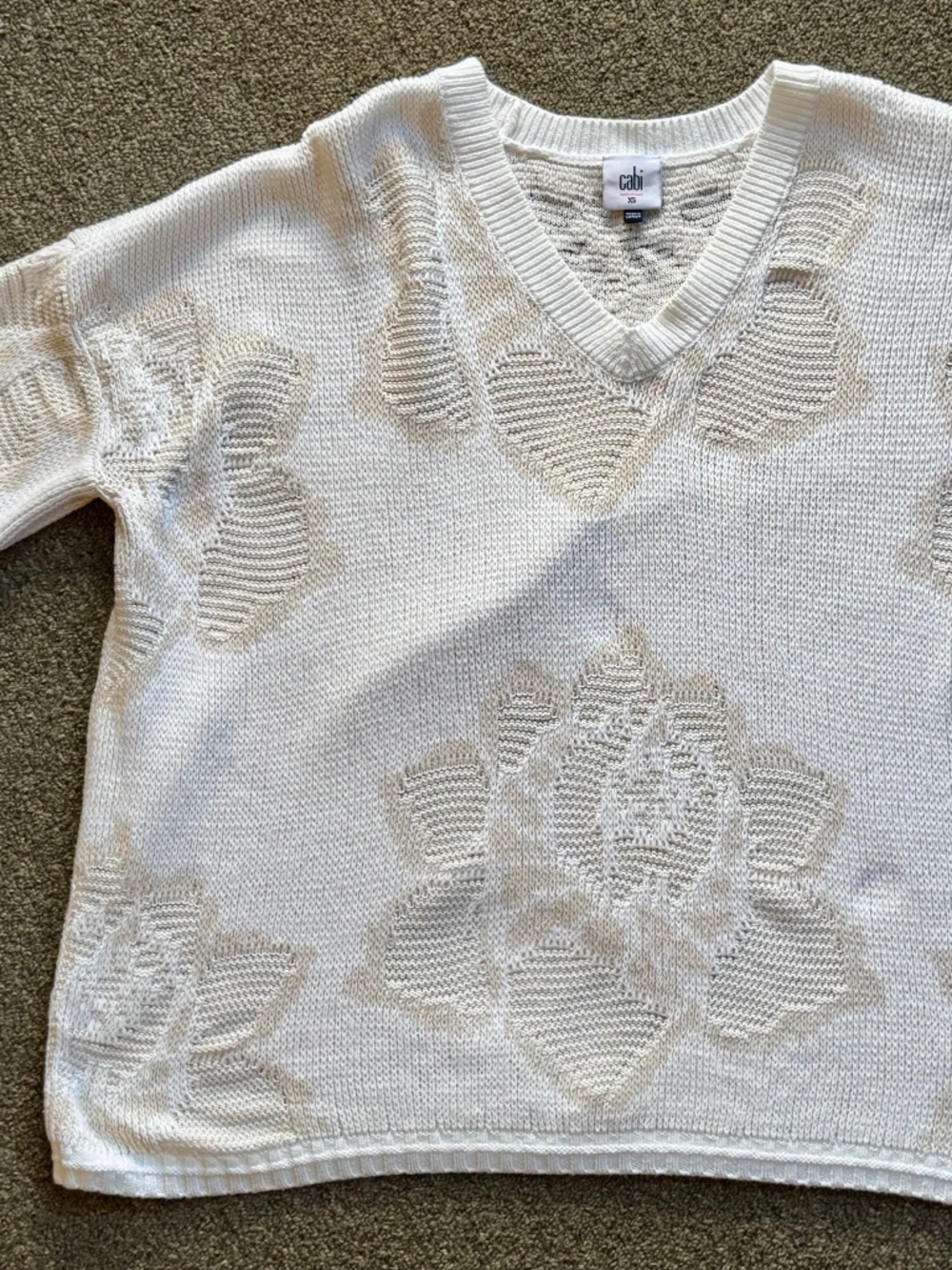 cabi lightweight slouchy sweater